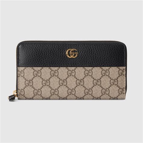 gucci marmont zip around wallet|gucci marmont wallet price.